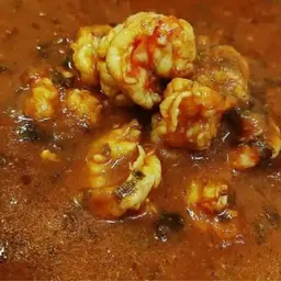 Shrimp With Red